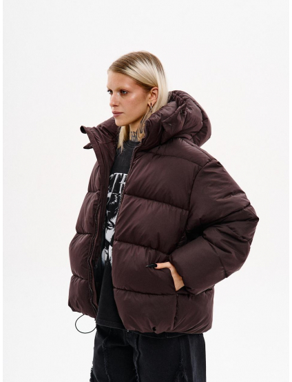 Картинка Пуховик коричневий